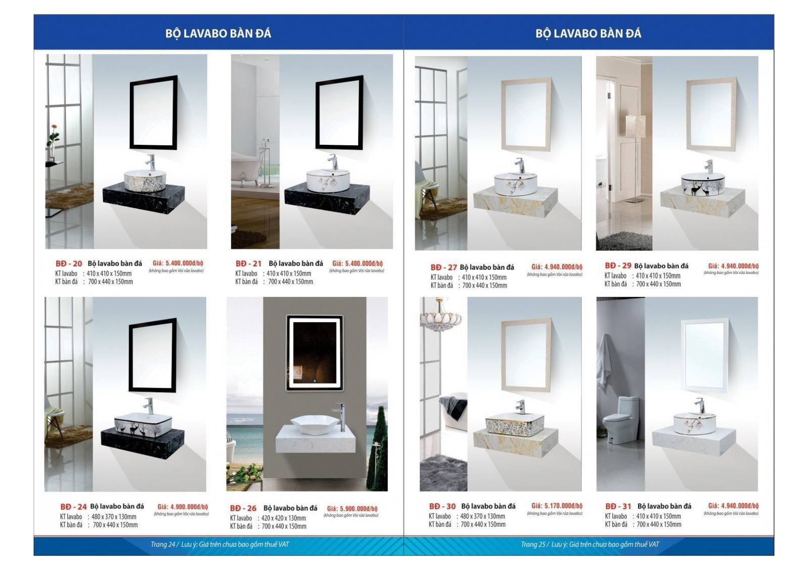 Thiết bị vệ sinh SAFANI Catalogue và bảng giá mới nhất 2024 /Page 13